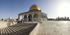 Images Dated 23rd March 2012: Israel, Jerusalem, Temple Mount, Dome of the Rock