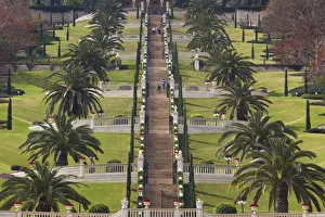 German Colony Gallery: Israel, North Coast, Haifa, Bahai Gardens