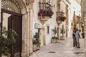 Italia, Italy, Apulia, Puglia, Bari district. Locorotondo