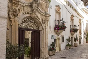 Itria Valley Prints: Italia, Italy, Apulia, Puglia, Bari district. Locorotondo