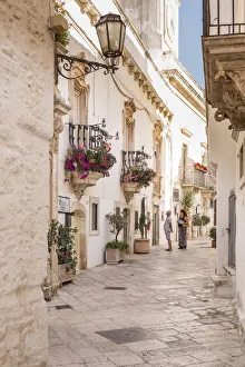 Itria Valley Prints: Italia, Italy, Apulia, Puglia, Bari district. Locorotondo