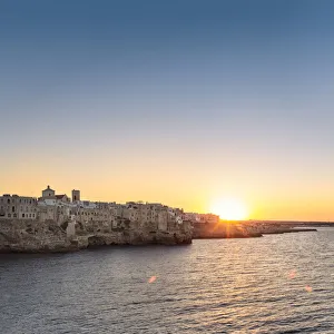 Bari District Prints: Italia, Italy, Apulia, Puglia, Bari district. Le Murge. Polignano a Mare