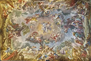 Images Dated 18th August 2021: Italia, Italy. Campania. Caserta district. Caserta. Reggia di Caserta