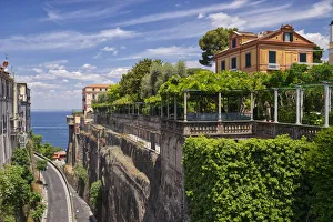 Images Dated 18th August 2021: Italia, Italy, Campania. Costa Tirrenica. Napoli district. Penisola di Sorrento
