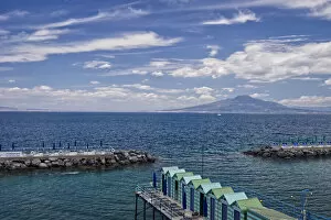 Images Dated 18th August 2021: Italia, Italy, Campania. Costa Tirrenica. Napoli district. Penisola di Sorrento