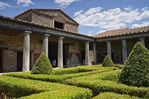 Images Dated 18th August 2021: Italia, Italy. Campania. Napoli district. Pompeii. Casa del Menandro