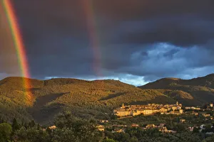 Images Dated 18th August 2021: Italia, Italy. Umbria. Terni district. Stroncone Village
