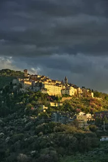 Images Dated 18th August 2021: Italia, Italy. Umbria. Terni district. Stroncone Village