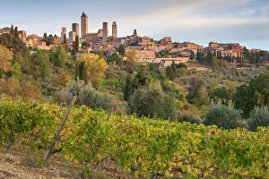 Italien, Tuscany, San Gimignano town