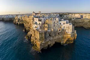 Images Dated 2nd August 2021: Italy. Apulia (Puglia). Itria Valley, Polignano a Mare