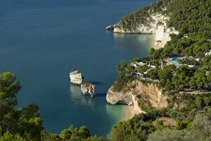 Gargano Prints: Italy, Apulia, Puglia Mediterranean sea, Adriatic sea, Adriatic Coast Foggia district