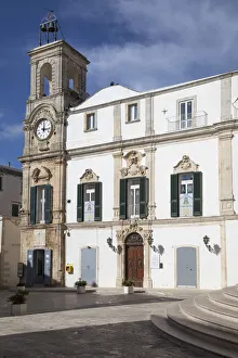 Images Dated 11th January 2019: Italy, Apulia (Puglia), Taranto district, Itria Valley, Martina Franca, Vittorio Emanuele