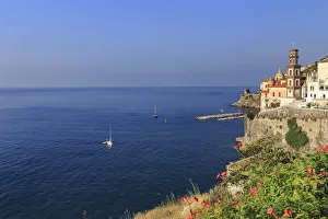 Italy, Campania, Amalfi Coast, Salerno district. Peninsula of Sorrento. Atrani