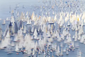 Italy, Friuli Venezia Giulia, Barcolana, the historic sailing regatta in Trieste