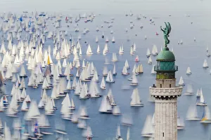 Italy, Friuli Venezia Giulia, Barcolana, the historic sailing regatta in Trieste