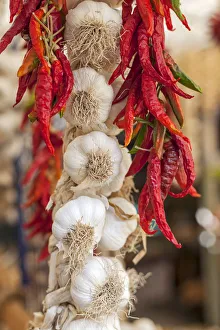 Images Dated 16th March 2016: Italy, Italia. Apulia, Puglia, Foggia district. Gargano, Vieste. Local products