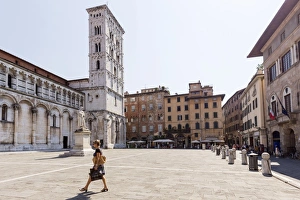 Italy, Italia. Tuscany, Toscana. Lucca district. Lucca. San Michele, church