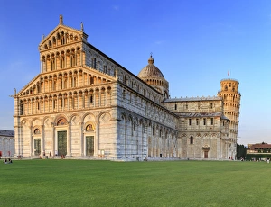 Italy, Italia. Tuscany, Toscana. Pisa district. Pisa. Piazza dei Miracoli. Cathedral