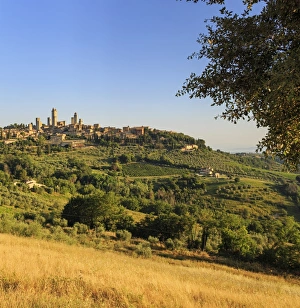 Italy, Italia. Tuscany, Toscana. Siena district, Val d Elsa, San Gimignano