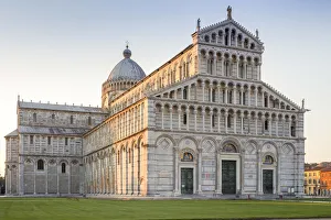 Italy, Italia. Tuscany, Toscana. Pisa district. Pisa. Piazza dei Miracoli. Cathedral
