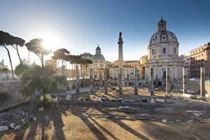 Italy, Latium, Lazio. Rome, Roma. The Roman Forum