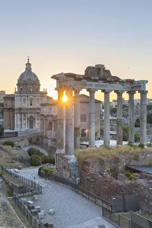 Italy, Latium, Lazio. Rome, Roma. The Roman Forum