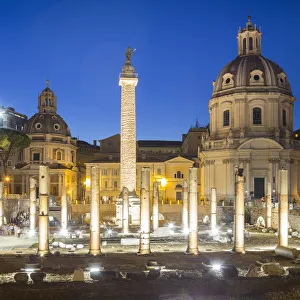 Images Dated 1st May 2018: Italy, Latium, Lazio. Rome, Roma. The Roman Forum