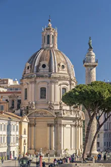 Italy, Lazio, Rome, Church of the Most Holy Name of Mary at the Trajan Forum, Santissimo