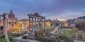 Italy, Lazio, Rome, Forum
