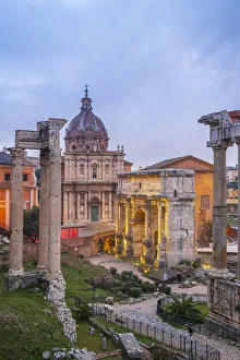 Italy, Lazio, Rome, Forum