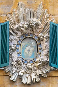Italy, Lazio, Rome, Regola, Edicola Sacra or shrine
