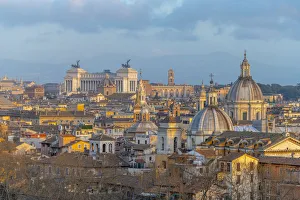 Italy, Lazio, Rome, Skyline
