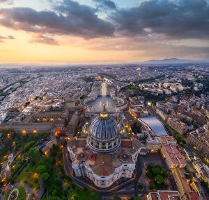 Roma Gallery: Italy, Lazio, Rome, St. Peters Basilica