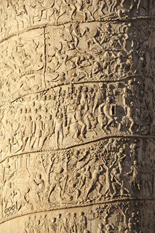 Images Dated 13th January 2015: Italy, Lazio, Rome, Trajans Column