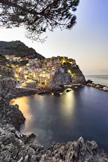 Images Dated 21st June 2017: Italy, Liguria, Mediterranean sea, Parco Nazionale delle Cinque Terre, Cinque Terre