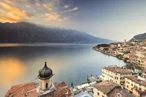Images Dated 26th August 2016: Italy. Lombardy. Brescia district. Lake Garda. Limone sul Garda