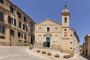 Italy, Marche. Macerata district. Recanati. santa Maria di Montemorello