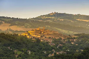 Italy, Marche. Macerata district. Sarnano