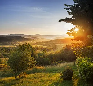Images Dated 21st June 2018: Italy, Marche. Macerata district. Sarnano