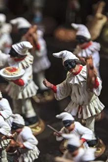 Images Dated 27th November 2012: Italy, Naples, Markets in San Gregorio Armeno district, Pulcinella doll