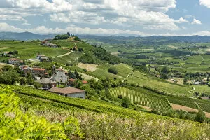 Images Dated 27th July 2017: italy, Piedmont, the panorama point of Bricco Lu near to Costigliole d Asti