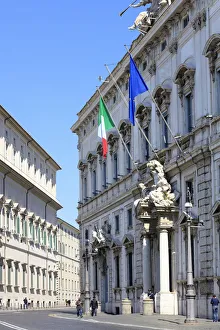 President Prints: Italy, Rome, Quirinale buildings, home of the President of Italian Republic