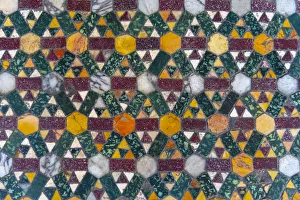 Italy, Rome, Santa Maria in Cosmedin Church, Floor tiles