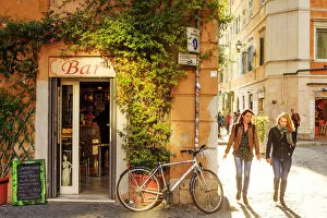 Bicycle Gallery: Italy, Rome, Trastevere street