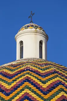 Domes Prints: Italy, Sardinia, Olbia, Dome of the Church of Saint Paul the Apostle