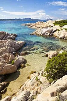 Images Dated 6th March 2012: Italy, Sardinia, Olbia-Tempo, Monte Petrosu. The coast near Monte Petrosu