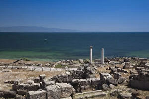Images Dated 3rd September 2009: Italy, Sardinia, Oristano Region, Sinis Peninsula, Tharros, ruins of ancient Phoenician