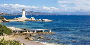 Images Dated 2nd December 2019: Italy, Sardinia, Palau, Porto Faro Lighthouse