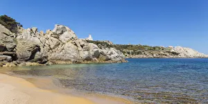 Images Dated 2nd December 2019: Italy, Sardinia, Santa Teresa Gallura, Lighthouse at Capo Testa