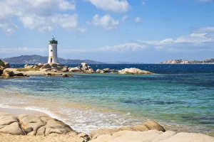 Italy, Sardinia, Sassari Province, Palau, Porto Faro Lighthouse